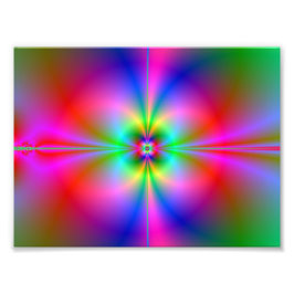 磁気圏カラフル フォトプリント           