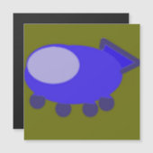 磁気宇宙船カード (正面/裏面)