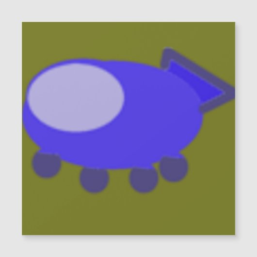 磁気宇宙船カード (正面)