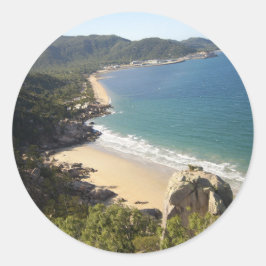 磁気島 – オーストラリアのステッカー ラウンドシール