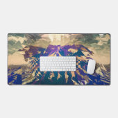 磁気嵐 デスクマット (キーボード&マウス)