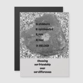 磁気式グリーティングカード (正面/裏面)