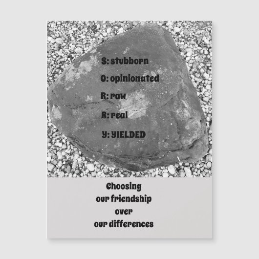 磁気式グリーティングカード (正面)