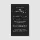 磁気白黒ウェディング救招待日 (正面)