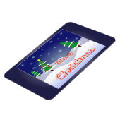 磁気的なメリークリスマスと幸せな新年！ マグネット (左側)