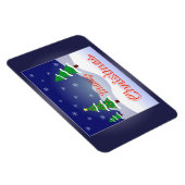 磁気的なメリークリスマスと幸せな新年！ マグネット (右側)