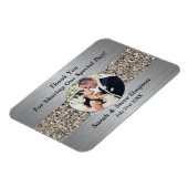 磁気結婚写真Thank you Memento マグネット (左側)