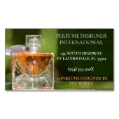 磁気香水デザイナーストア香水ボトル マグネット名刺 (正面)