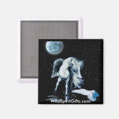 磁気魔法ペガサス&ホワイトレーベンコレクション マグネット (正面/裏面)