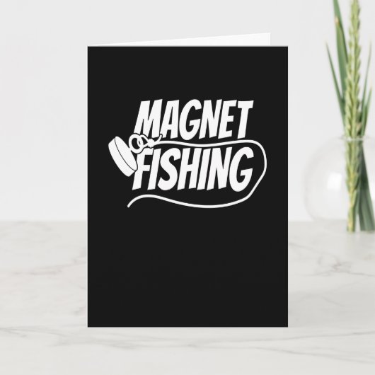磁気魚釣り釣り魚釣り財宝狩り カード (正面)