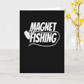 磁気魚釣り釣り魚釣り財宝狩り カード (黄色い花)