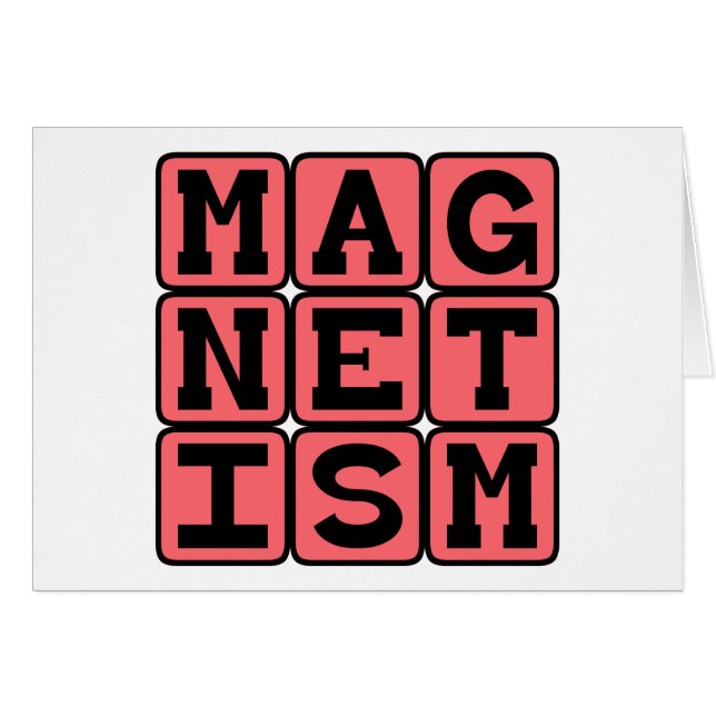 磁気、見えない力 (正面横)