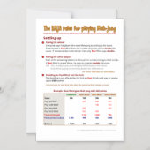 磁気BMJAルール – 決済(1) マグネット招待状 (正面)