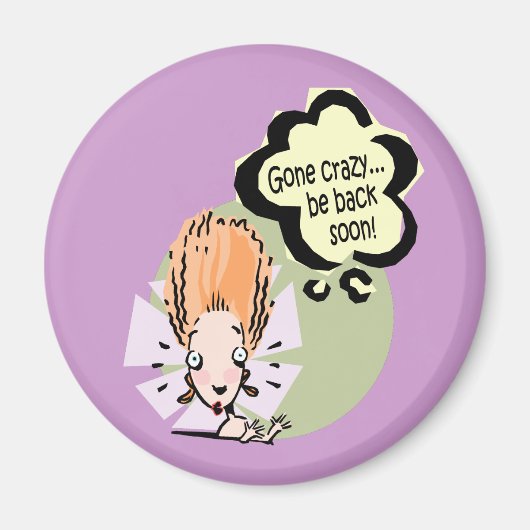 磁熱狂する石 マグネット (正面)