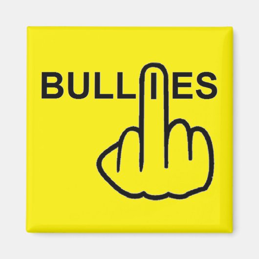 磁石いじめが気になる マグネット (正面)