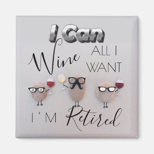 磁石おもしろいは飲み放題だ マグネット (正面)