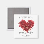 磁石が大好き マグネット (正面/裏面)