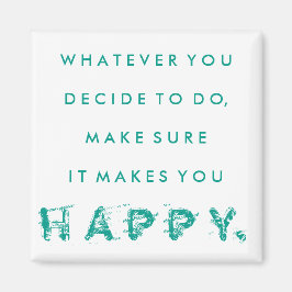 磁石が好い |ティール（緑がかった色） マグネット