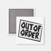 磁石が故障している マグネット (正面/裏面)