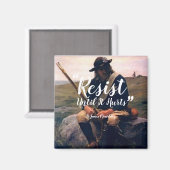 磁石が痛むまで抵抗する マグネット (正面/裏面)