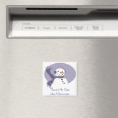 磁石のような人は無雪だるま マグネット (インサイチュ (食洗機))