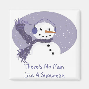 磁石のような人は無雪だるま マグネット