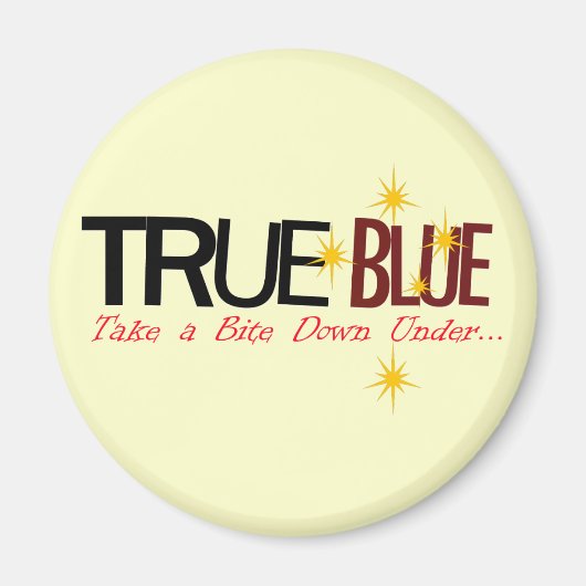 磁石の下で一口食べる マグネット (正面)