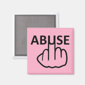 磁石の乱用は恐ろしい マグネット (正面/裏面)