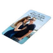 磁石の日付結婚を保存 マグネット (左側)