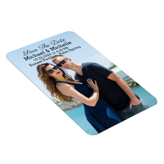 磁石の日付結婚を保存 マグネット (右側)