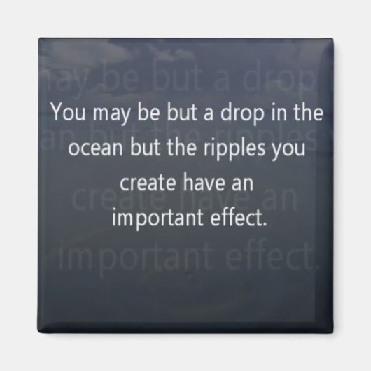 磁石の海低下 マグネット (正面)