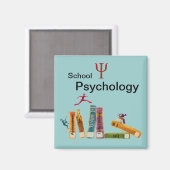 磁石の練習のための学校心理学の研究 マグネット (正面/裏面)