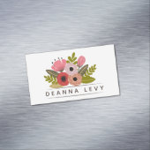 磁石の花花束ビジネス昇進カード マグネット名刺 (インサイチュ)