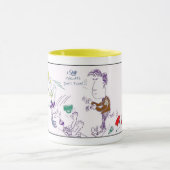 磁石は浮かびません! マグカップ (中央)