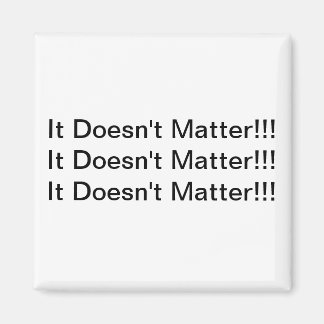 磁石は関係ない マグネット