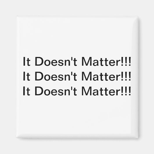 磁石は関係ない マグネット (正面)