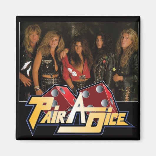 磁石をペアサイコロする マグネット (正面)