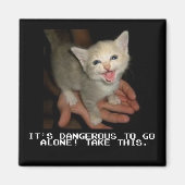 磁石を一人で行くのは危険だ マグネット (正面)