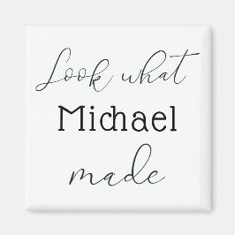 磁石を作ったものを見パーソナライズされたる マグネット