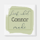 磁石を作ったものを見パーソナライズされたる マグネット (正面)