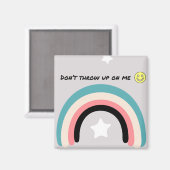 磁石を投げ付けないで マグネット (正面/裏面)