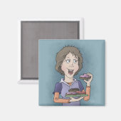 磁石を振りかけるドーナツ マグネット (正面/裏面)