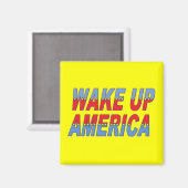 磁石を目覚めて下さい マグネット (正面/裏面)