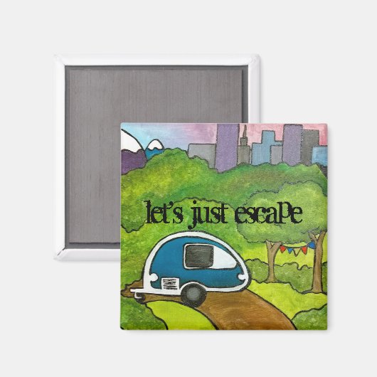 磁石を逃げよう マグネット (正面/裏面)