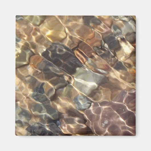 磁石ノバスコシアは水中で小石を落とす マグネット (正面)