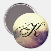 磁石パーソナライズされたの日の出の通路の歩道S マグネット (正面/裏面)