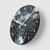 磁石及び洗濯機 ラウンド壁時計 (傾斜)