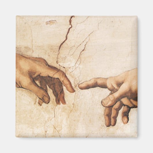 磁石 – アダムの創造 (正面)