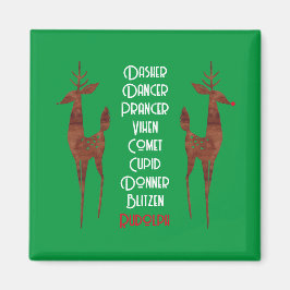 磁石 – サンタズトナカイ – ルドルフ