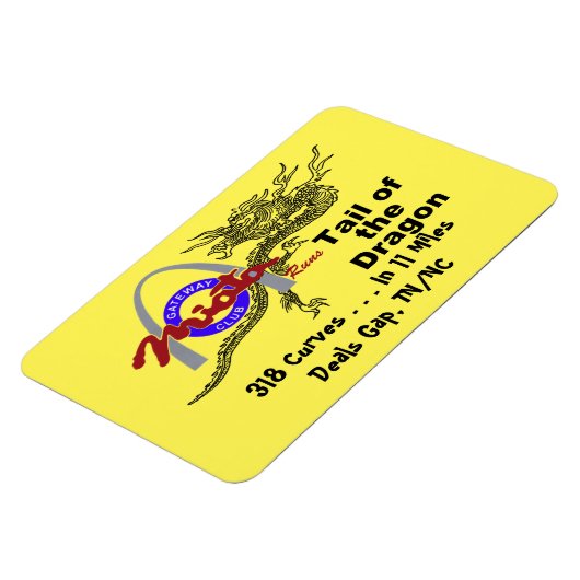 磁石:ドラゴン走マグネットのゲートウエイテール マグネット (左側)